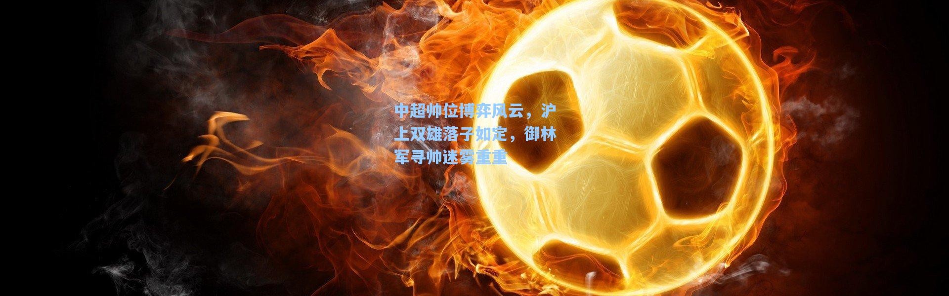 中超帅位博弈风云，沪上双雄落子如定，御林军寻帅迷雾重重